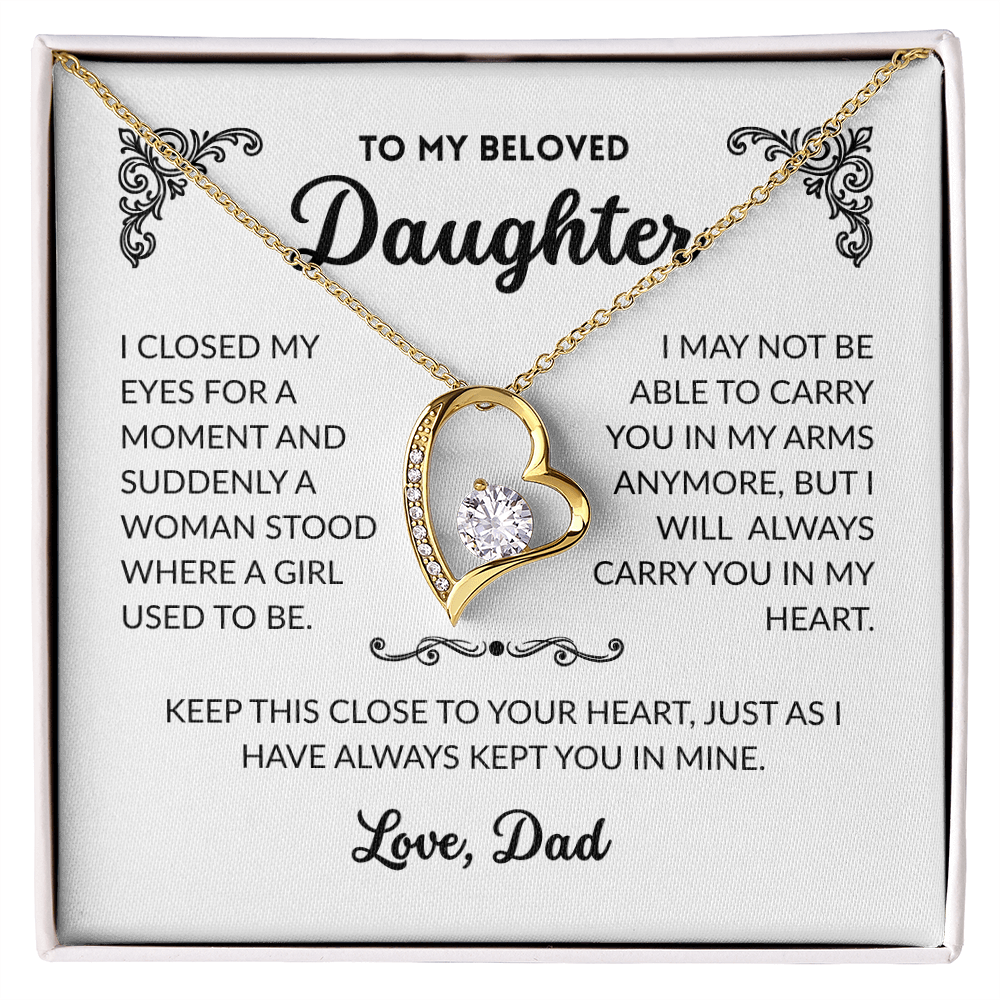To My Daughter - Love Dad